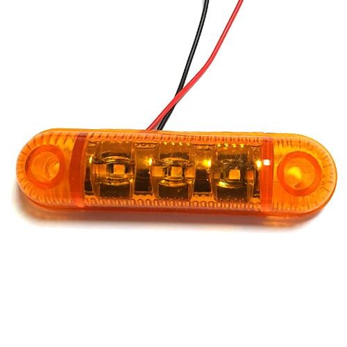 Фонарь декор LED 3 желтый