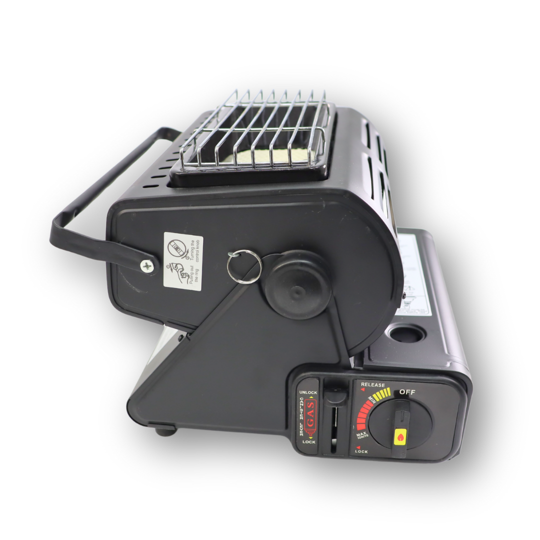 Обогреватель газовый 1,3kW с адаптором для баллона \H&H\