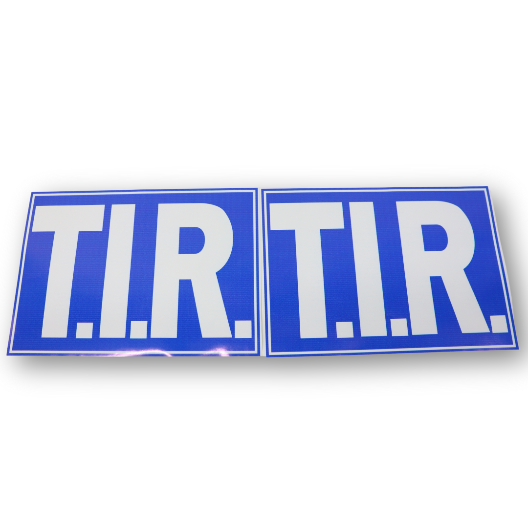 Наклейка  "ТIR"  350*250*(большая)
