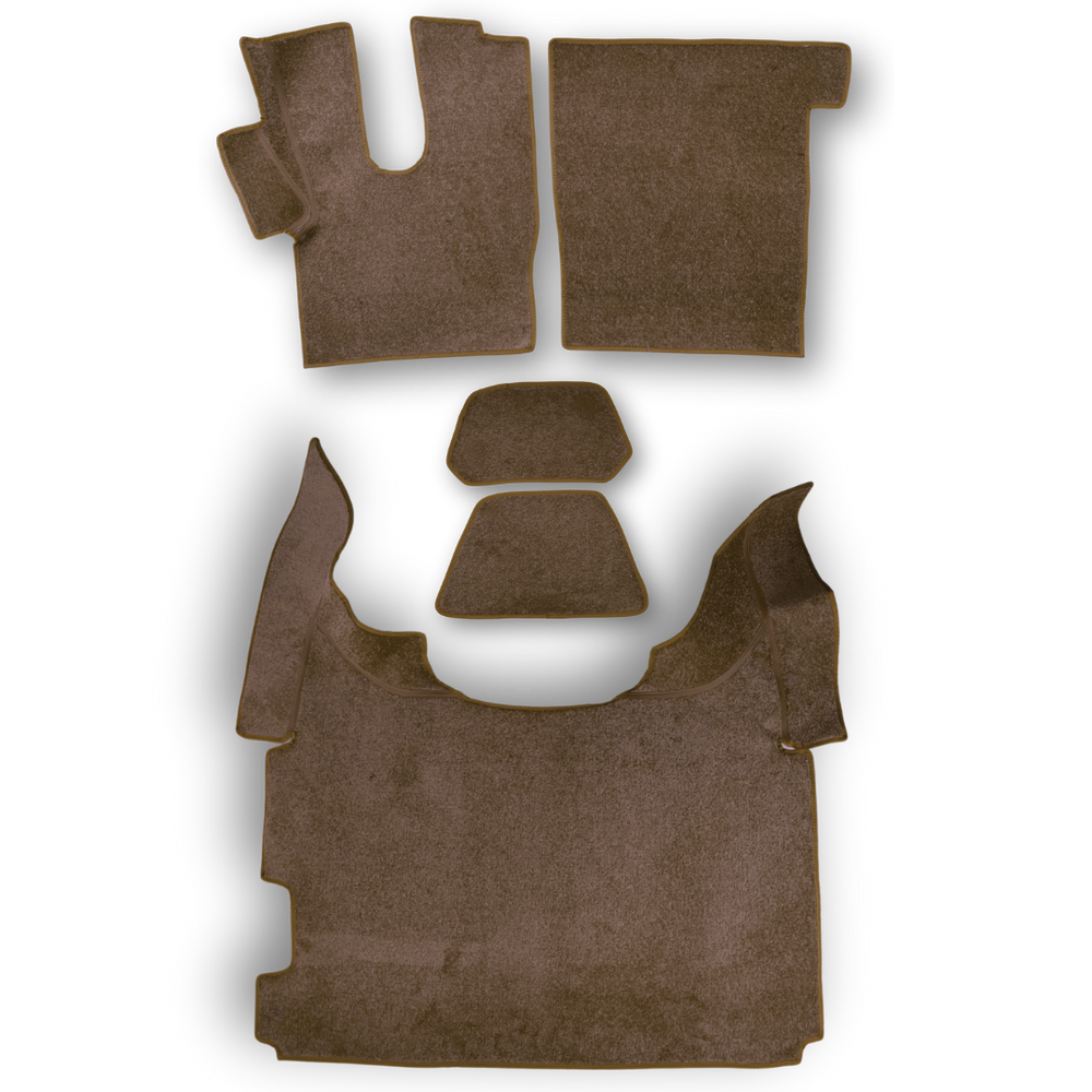 Килимок салону ковролін DAF XF 106, коричневий Килимок салону ковролін DAF XF 106, коричневий