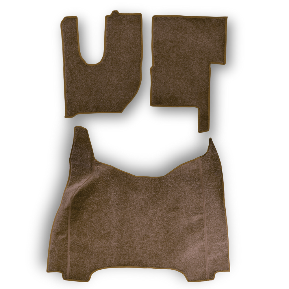 Килимок салону ковролін Renault T, коричневий Килимок салону ковролін Renault T, коричневий