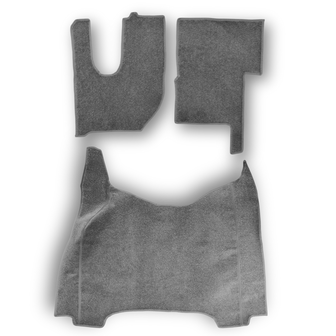 Коврик салона ковролин Renault T, серый