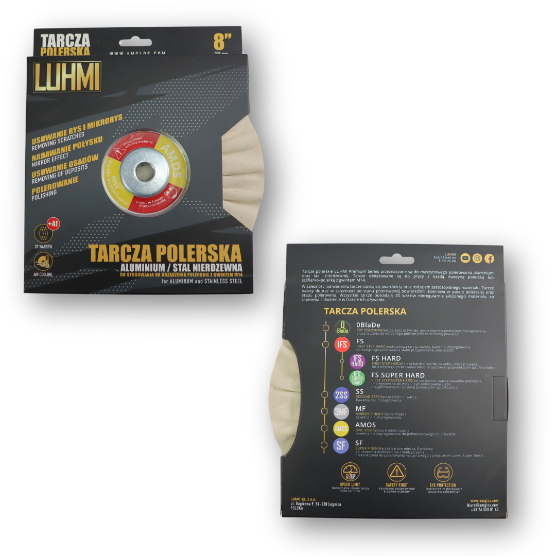 Набір LUHMI OneStep Box для одноетапного полірування металевих поверхонь Набір LUHMI OneStep Box для одноетапного полірування металевих поверхонь