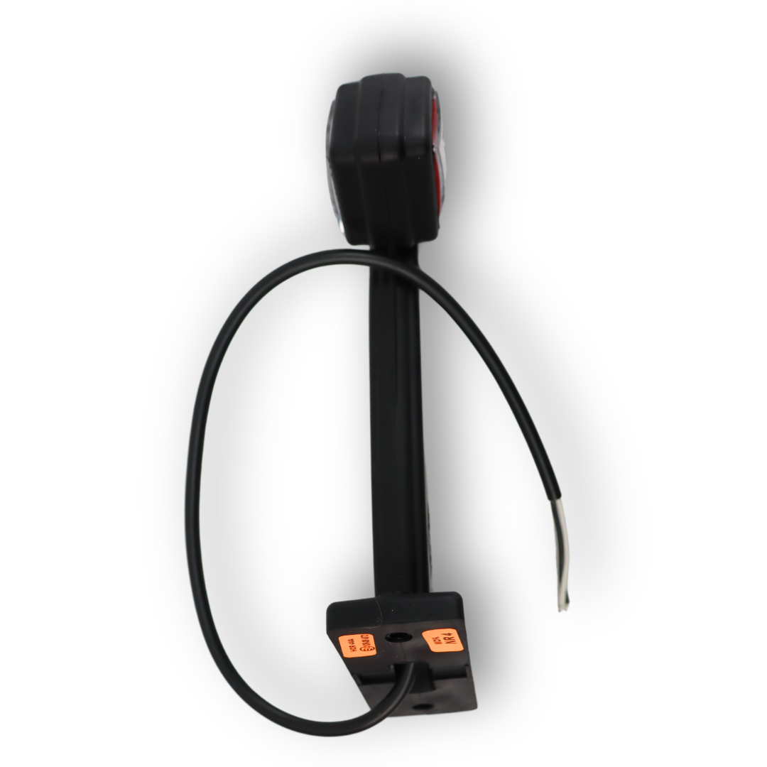 Фонарь габаритный рог NEON, 12-24V, 170*160; правый, HORPOL Фонарь габаритный рог NEON, 12-24V, 170*160; правый, HORPOL