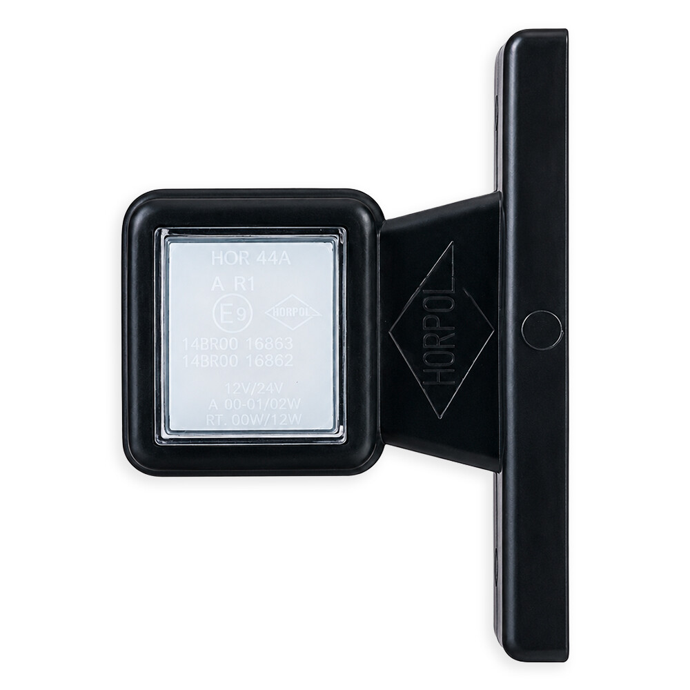 Ліхтар габаритний ріг NEON, 12-24V, 70; HORPOL