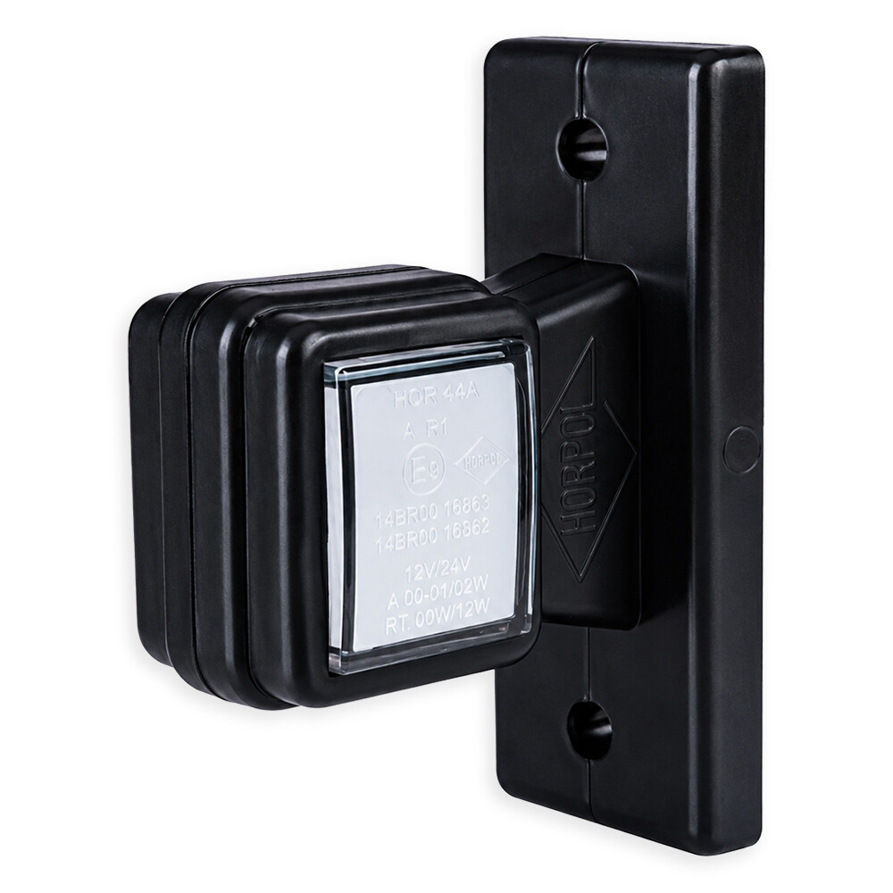 Ліхтар габаритний ріг NEON, 12-24V, 70; HORPOL