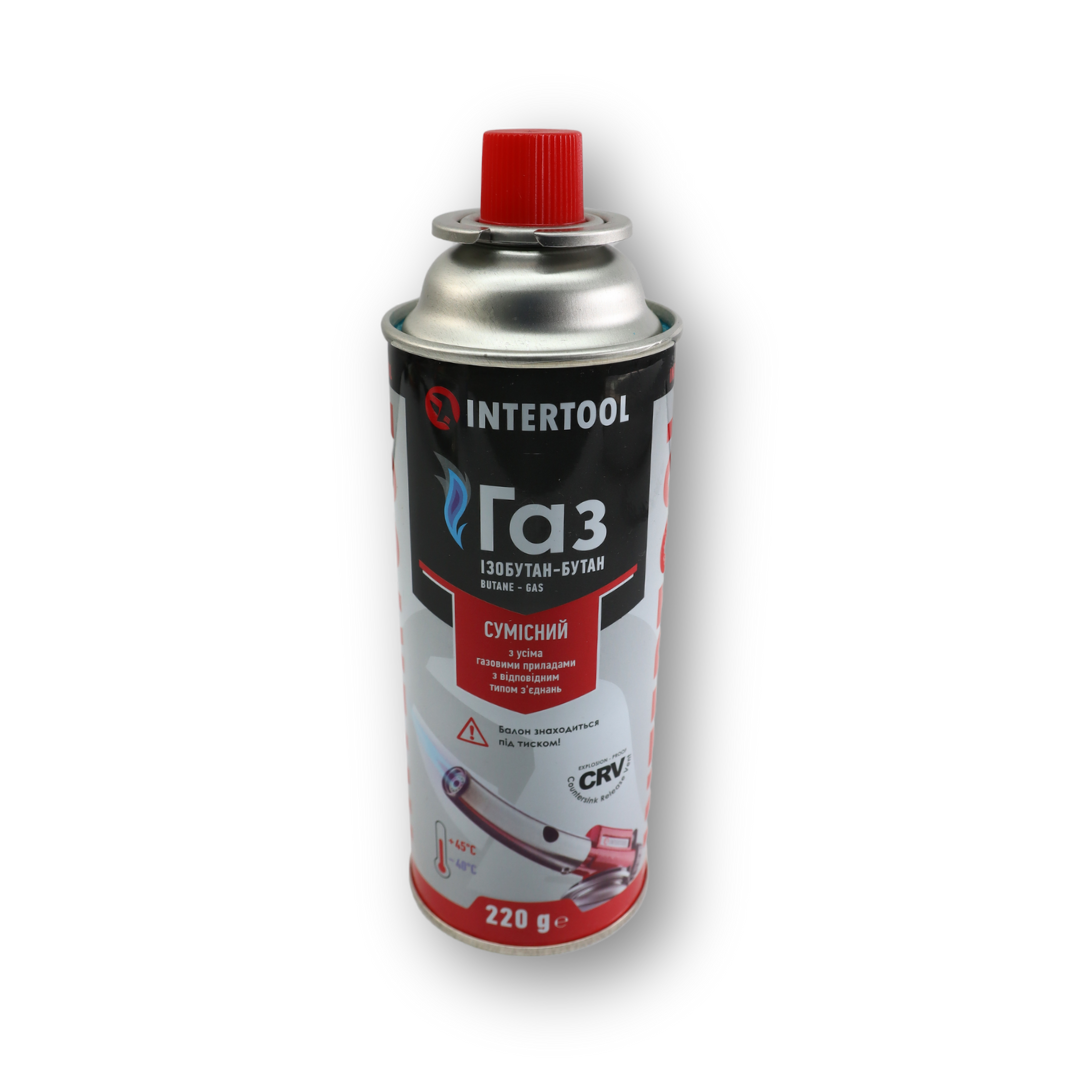 Баллон газовы 220г. \INTERTOOL\