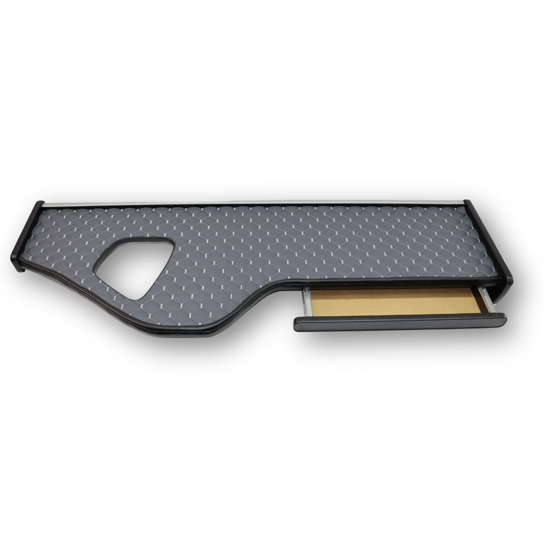 Полиця кабіни довга VOLVO FH 12\16 (2002-2008) сіра \ST- Екошкіра стежка\