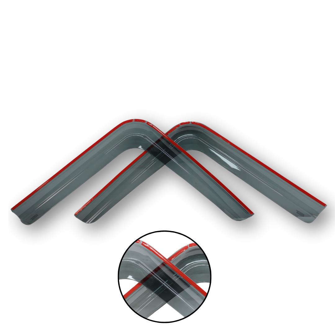 Вітровик DAF CF 2012-2023; Чорний.Накладний.