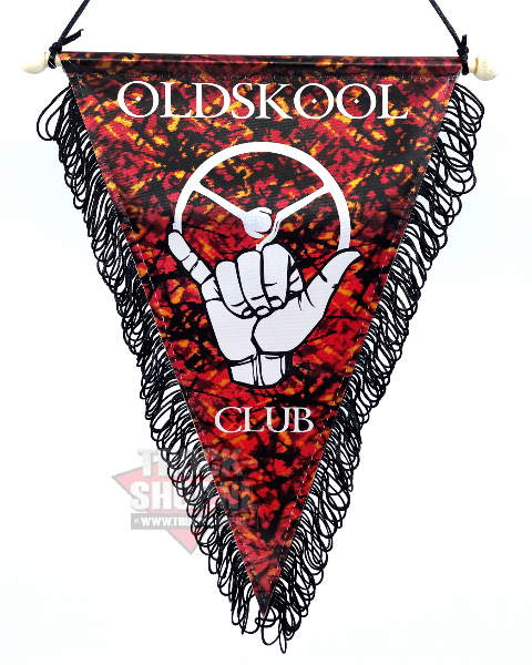 Сувенирный вымпел на присоске «Oldskool Club» Сувенирный вымпел на присоске «Oldskool Club»