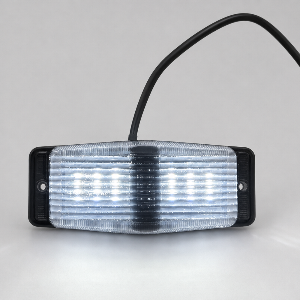 Ліхтарик габаритний Holland Style LED 12-24v (білий/жовтий)