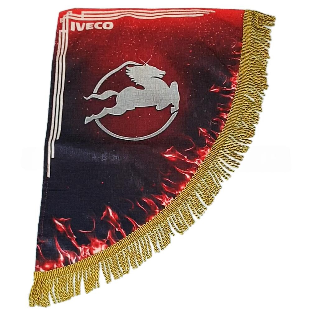 Шторка комп. IVECO красная