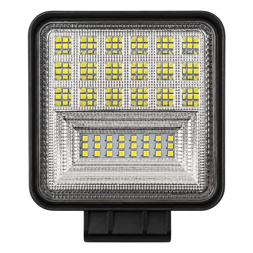 Фара універсальна діодна LED 24V (42 діода 126W квадратна-107*107*30)