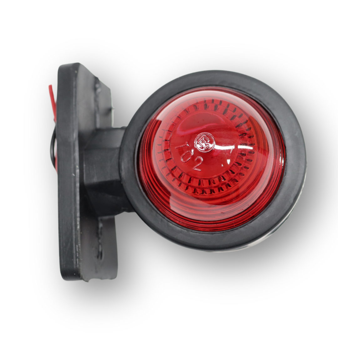 Фонарь габаритный рог двухцветный 6 см \F.PLAS\ Фонарь габаритный рог двухцветный 6 см \F.PLAS\