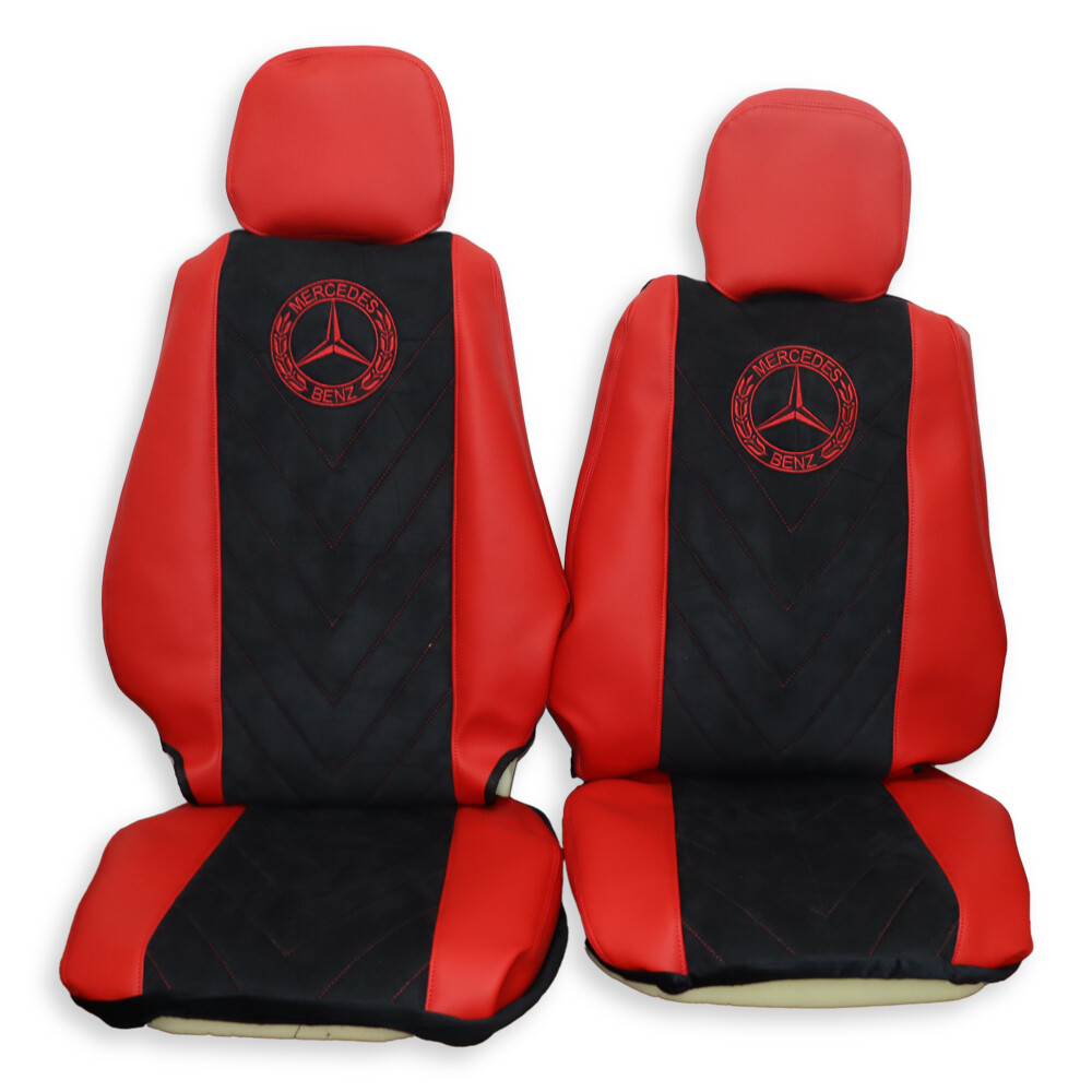 Чохол чохол на сидіння Mercedes AXOR,ATEGO (2004-2014) 1 ремінь(водій), високий підголівник шкіра-алькантара Чохол чохол на сидіння Mercedes AXOR,ATEGO (2004-2014) 1 ремінь(водій), високий підголівник шкіра-алькантара