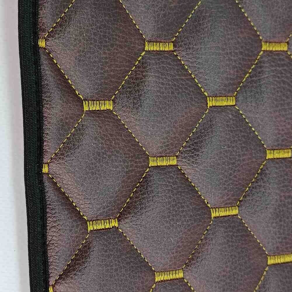 Килимок Екошкіра MAN TGX 2008 -2017; 2 ящ. коричневий АСП