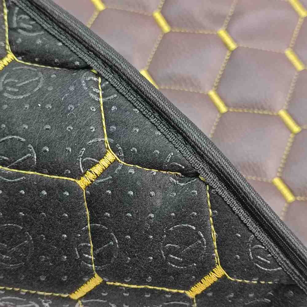 Килимок Екошкіра MAN TGX 2008 -2017; 2 ящ. коричневий АСП