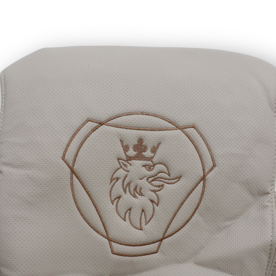 Чохол на сидіння Enterprise SCANIA R, G, P (2004-2017) водить. пілот - пас. складне, бежевий Чохол на сидіння Enterprise SCANIA R, G, P (2004-2017) водить. пілот - пас. складне, бежевий