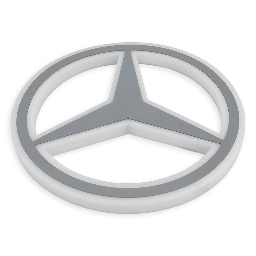 Фонарь декоративный диодный MERCEDES - белый (Ø-300мм*20мм)