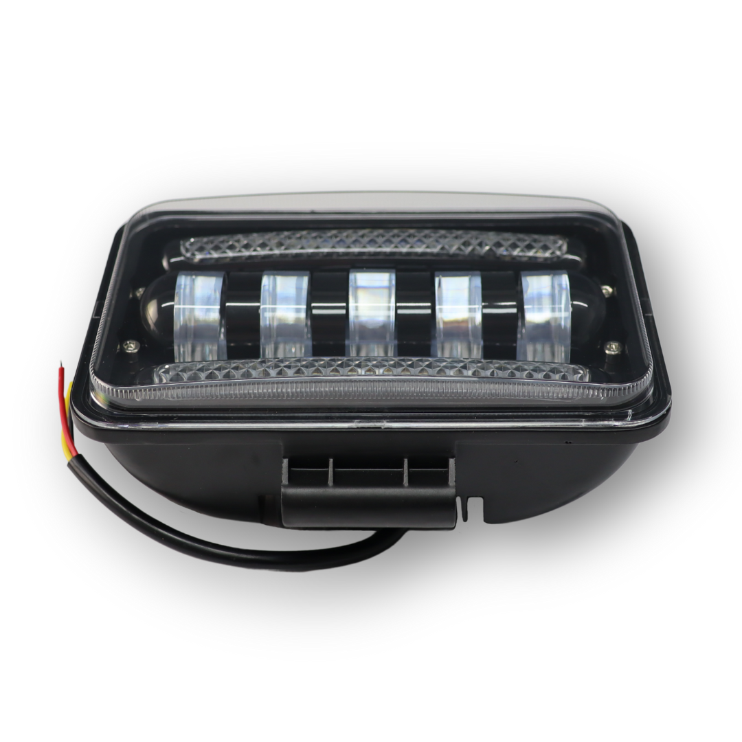 Фара универсальная диодная LED 24V (5 диодов+габарит 50W-165*110*55)
