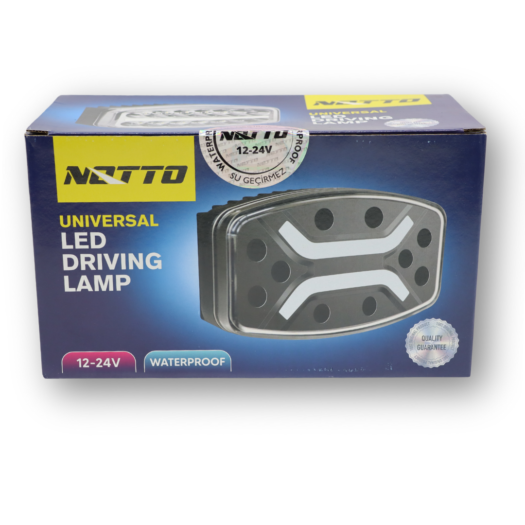 Фара Notto LED 12-24 V (универсальная дальний свет овальная) Фара Notto LED 12-24 V (универсальная дальний свет овальная)