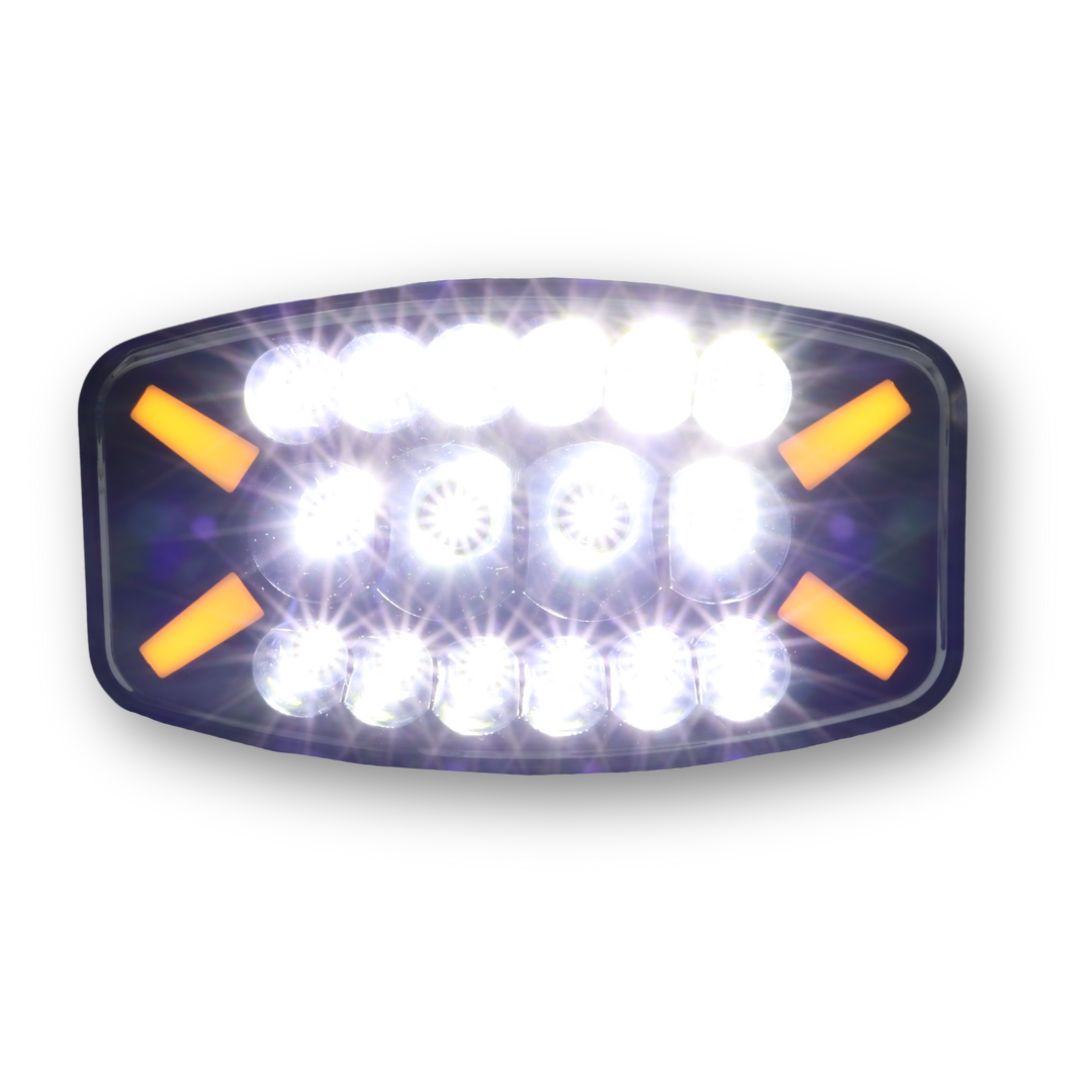 Фара Notto LED 12-24 V (универсальная дальний свет овальная) Фара Notto LED 12-24 V (универсальная дальний свет овальная)