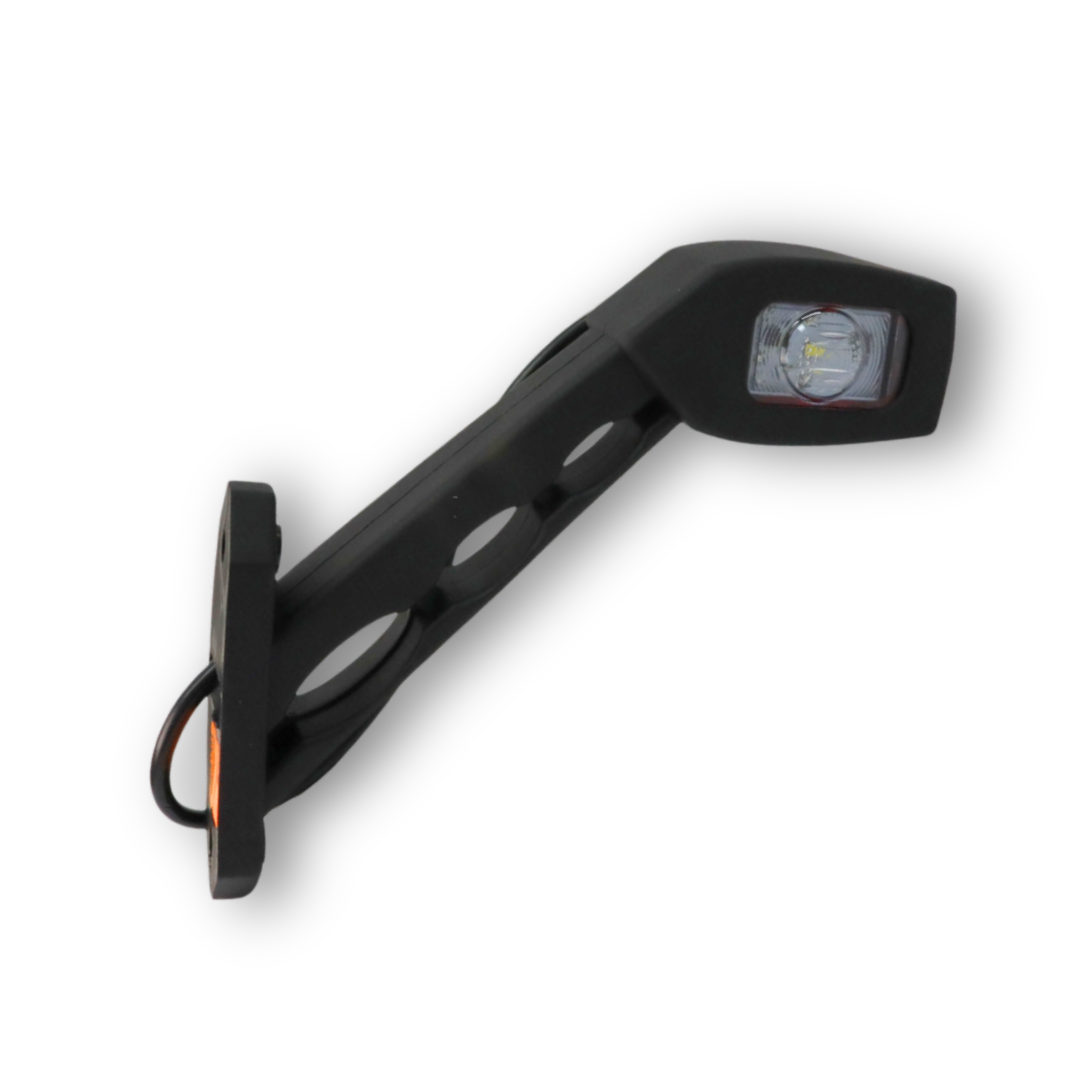 Фонарь габаритный рог LED 12-24 V; трехцветный; 178мм; левый (HORPOL) Фонарь габаритный рог LED 12-24 V; трехцветный; 178мм; левый (HORPOL)