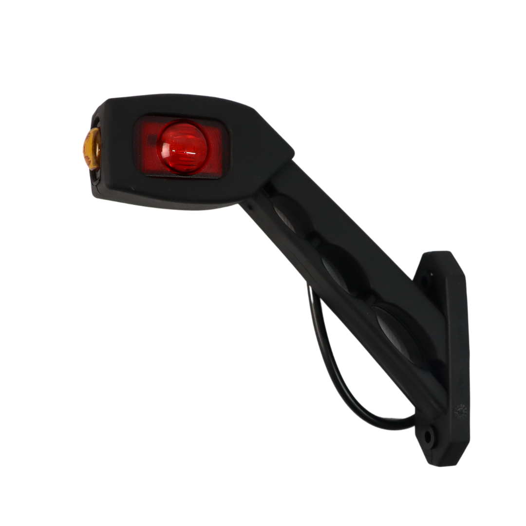 Фонарь габаритный рог LED 12-24 V; трехцветный; 178мм; левый (HORPOL) Фонарь габаритный рог LED 12-24 V; трехцветный; 178мм; левый (HORPOL)