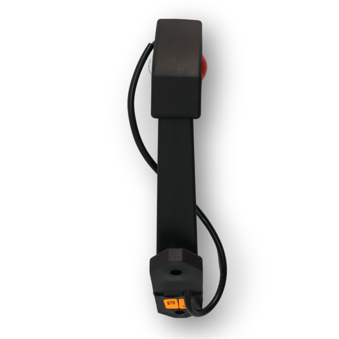 Фонарь габаритный рог LED 12-24 V; трехцветный; 178мм; правый (HORPOL) Фонарь габаритный рог LED 12-24 V; трехцветный; 178мм; правый (HORPOL)