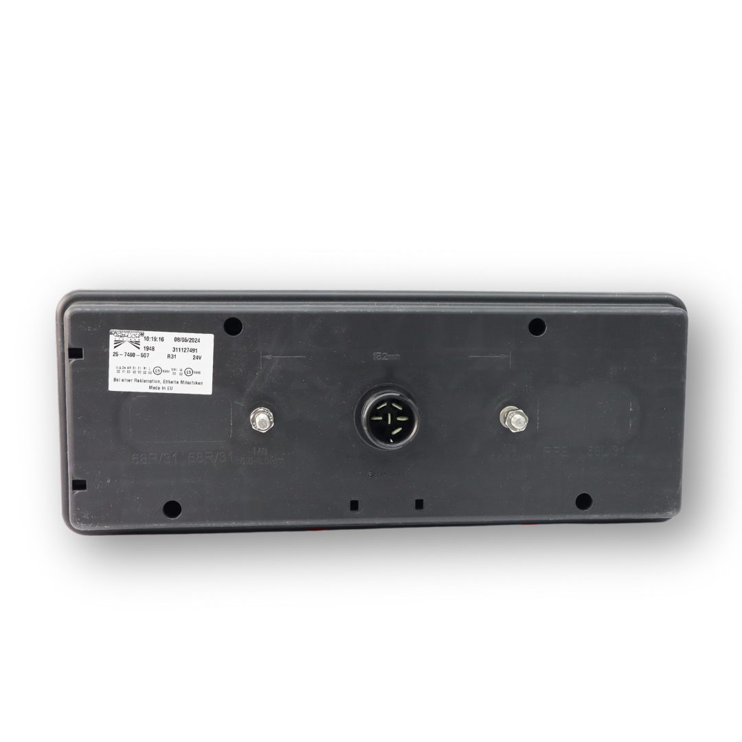 Фонарь задний EUROPOINT III, светоотражатель, LED габарит, разъем 7-pin ASS2; правый (ASPOCK)