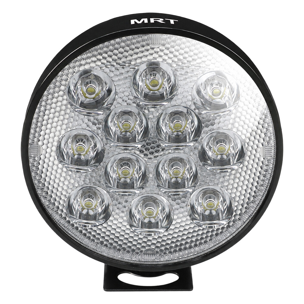 Фара універсальна діодна LED 12-85V (12 діодів 20W кругла дальнє світло)