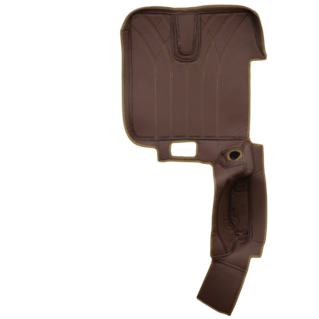Коврик 3D Экокожа MAN TGX 2008-2017; 1ящ., АКПП,МКПП. коричневый,