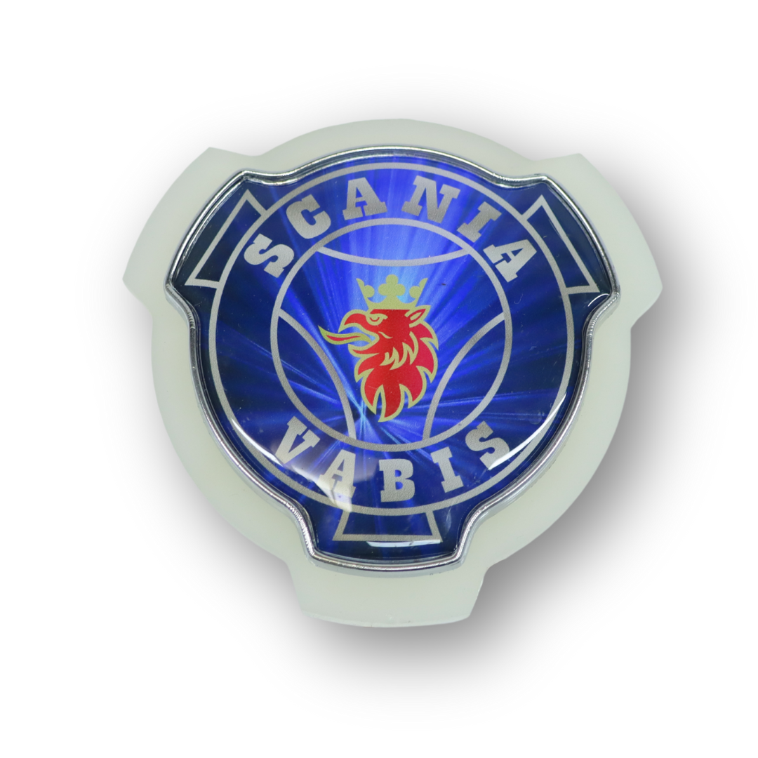 Фонарь декор эмблема SCANIA белый