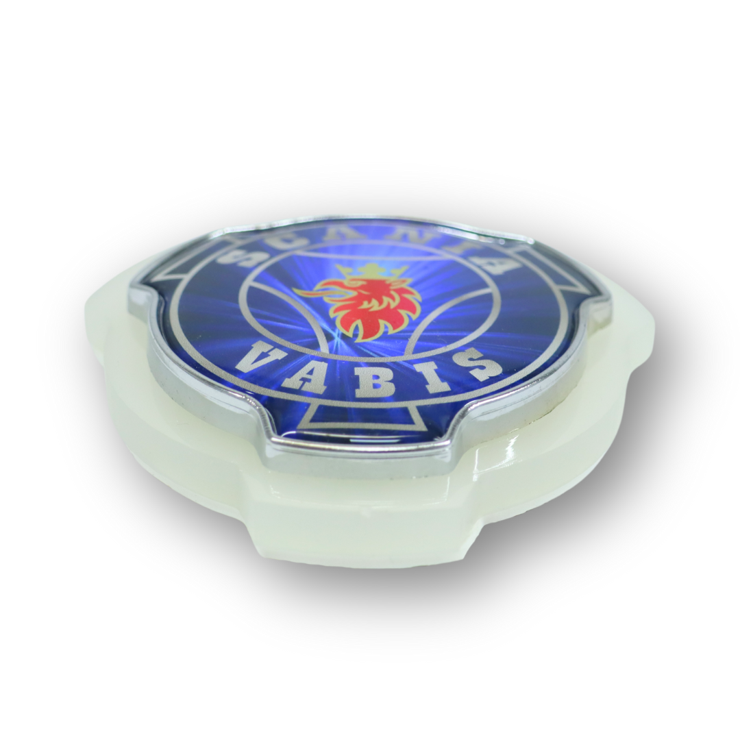 Фонарь декор эмблема SCANIA белый