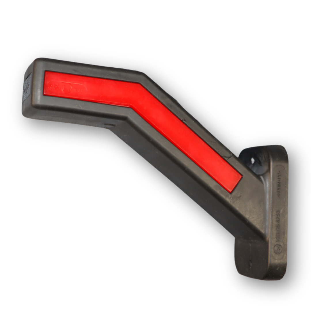 Фонарь габаритный рог LED NEON 12-24 V 19 см, левый (WAS) Фонарь габаритный рог LED NEON 12-24 V 19 см, левый (WAS)