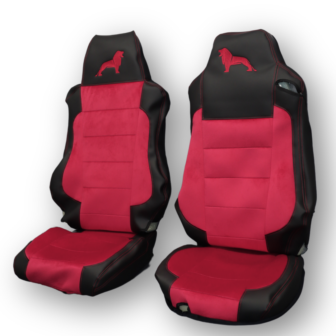 Чехол на сиденья MAN TGX,TGA,TGL,TGM,TGS; (2007-2020) 1 ремень, водитель (Низкий) пассажир (Высокий) Чехол на сиденья MAN TGX,TGA,TGL,TGM,TGS; (2007-2020) 1 ремень, водитель (Низкий) пассажир (Высокий)