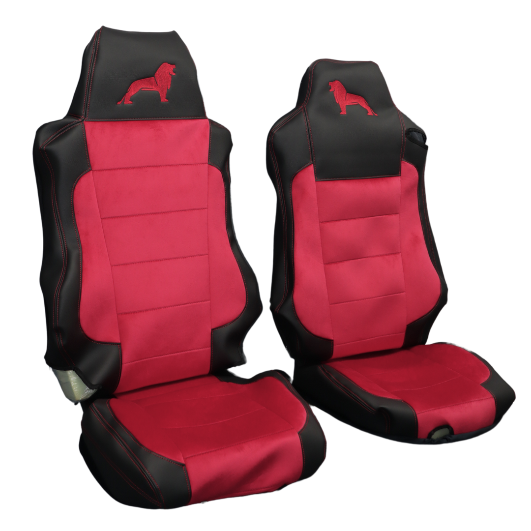 Чехол на сиденья MAN TGX,TGA,TGL,TGM,TGS; (2007-2020) 1 ремень, водитель (Низкий) пассажир (Высокий) Чехол на сиденья MAN TGX,TGA,TGL,TGM,TGS; (2007-2020) 1 ремень, водитель (Низкий) пассажир (Высокий)