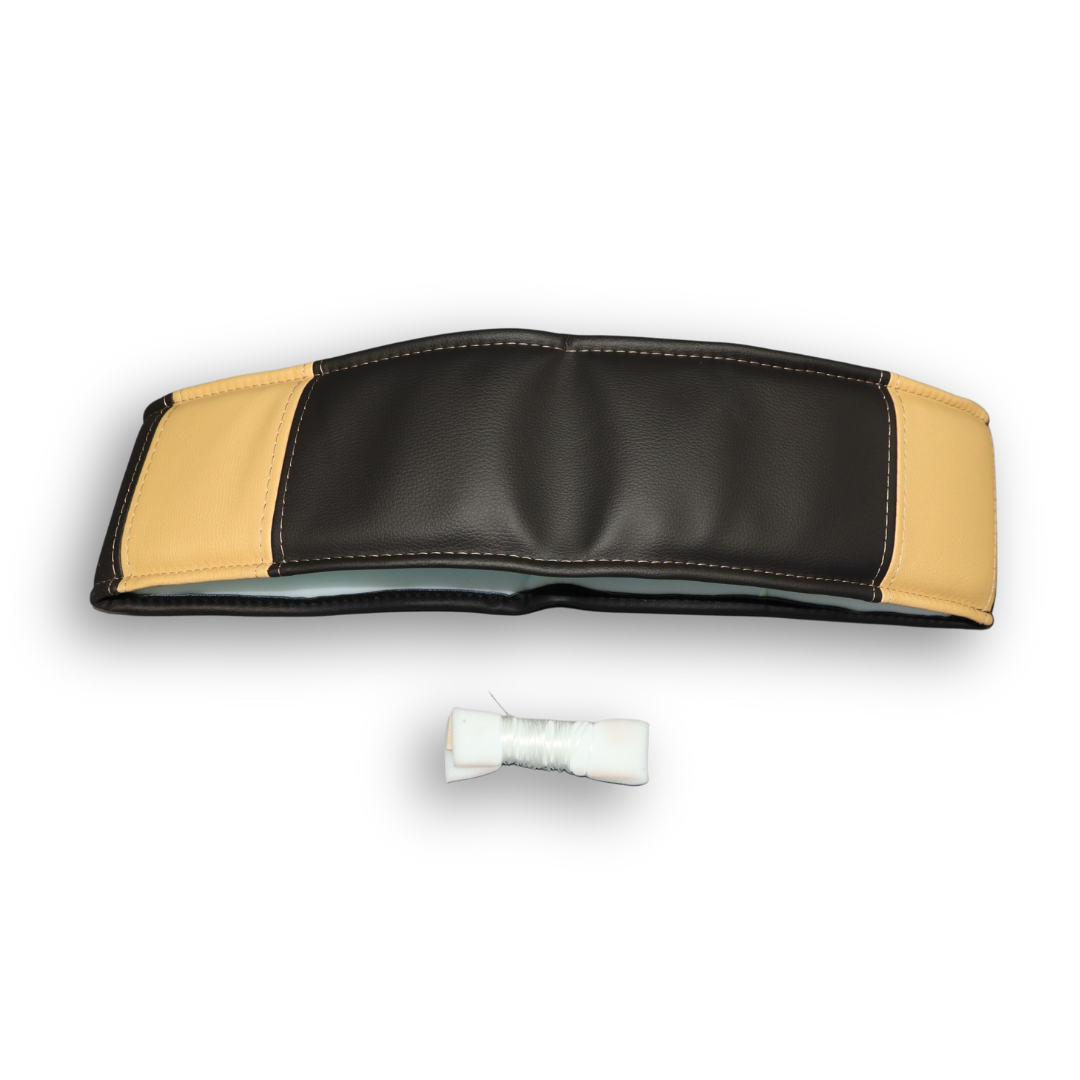 Оплетка руля SCANIA topline 150*10*48, шнуровка поролон, бежевый