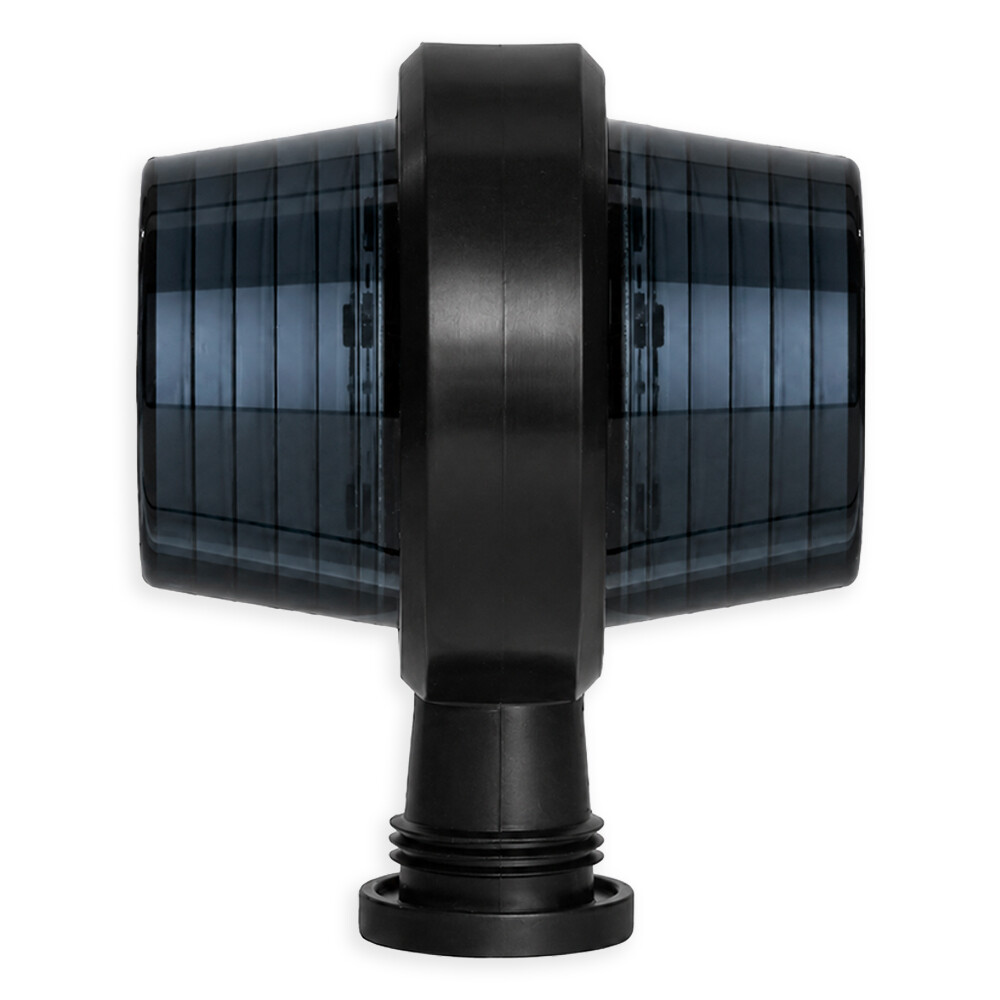 Фонарь габаритный рог LED желтый, 12/24V, «GRAPHITE» (HORPOL)