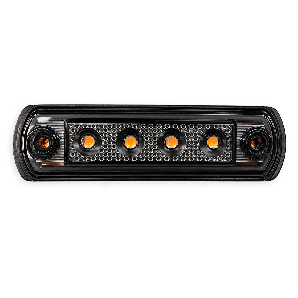 Габаритний ліхтар передній LED жовтий 110*31*13, 12/24V «GRAPHITE» (HORPOL) Габаритний ліхтар передній LED жовтий 110*31*13, 12/24V «GRAPHITE» (HORPOL)