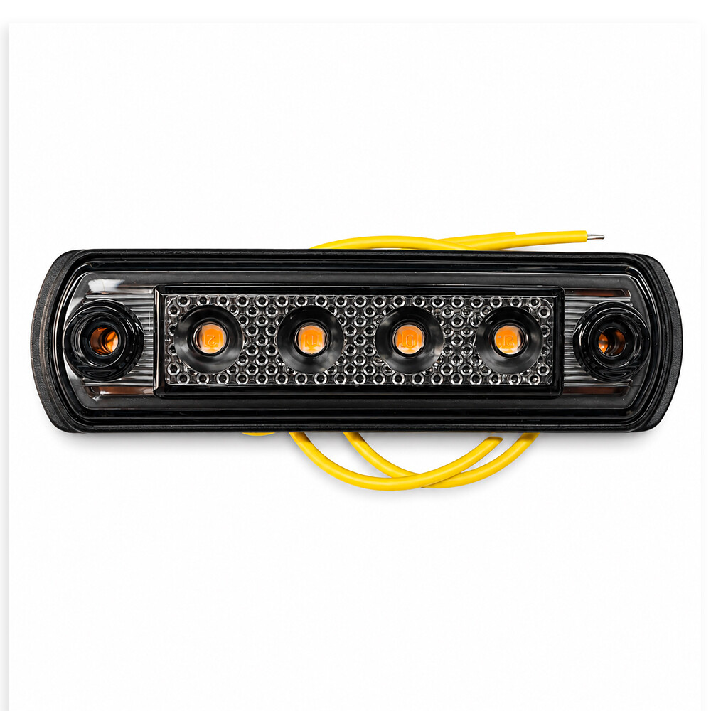 Габаритний ліхтар передній LED жовтий 110*31*13, 12/24V «GRAPHITE» (HORPOL) Габаритний ліхтар передній LED жовтий 110*31*13, 12/24V «GRAPHITE» (HORPOL)