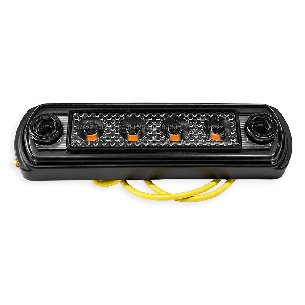Габаритний ліхтар передній LED жовтий 110*31*13, 12/24V «GRAPHITE» (HORPOL) Габаритний ліхтар передній LED жовтий 110*31*13, 12/24V «GRAPHITE» (HORPOL)