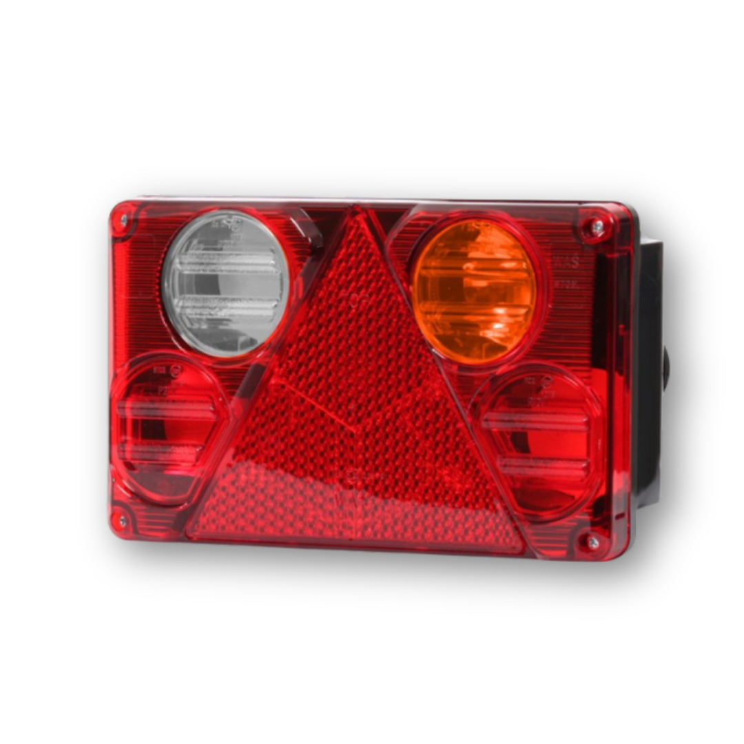 Фонарь задний правый для прицепа под лампочку (WAS) Фонарь задний правый для прицепа под лампочку (WAS)