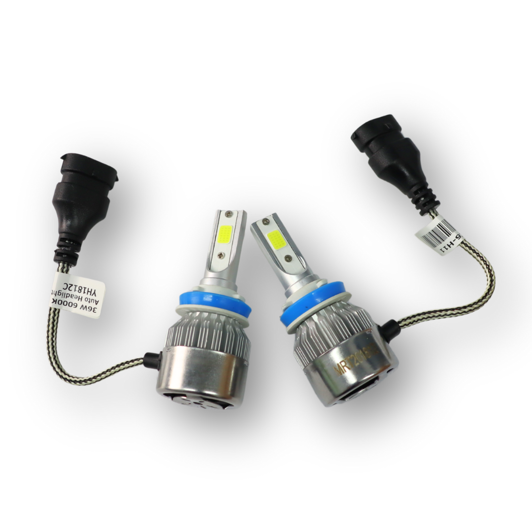 Комплект ламп LED H11/H8/H9-36W 12-24V 3800Lm/6000K