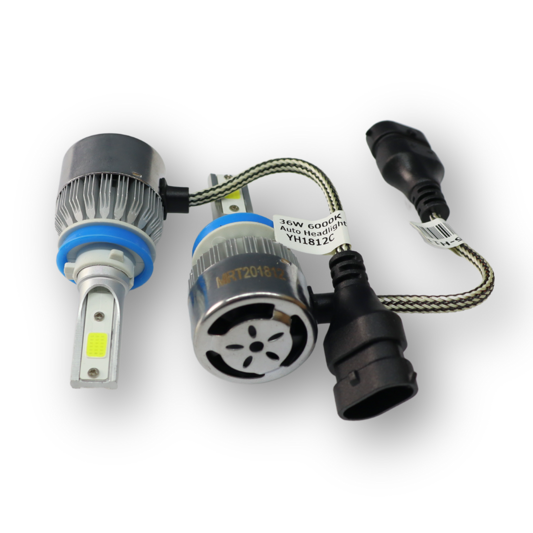 Комплект ламп LED H11/H8/H9-36W 12-24V 3800Lm/6000K