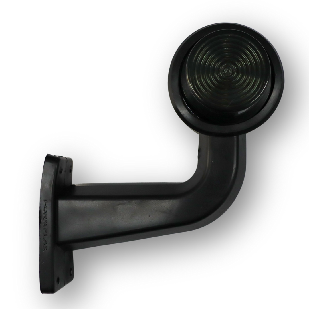 Фонарь габаритный рог LED кривой, 16 см, красно-белый «GRAPHITE» (FORMPLAS) Фонарь габаритный рог LED кривой, 16 см, красно-белый «GRAPHITE» (FORMPLAS)