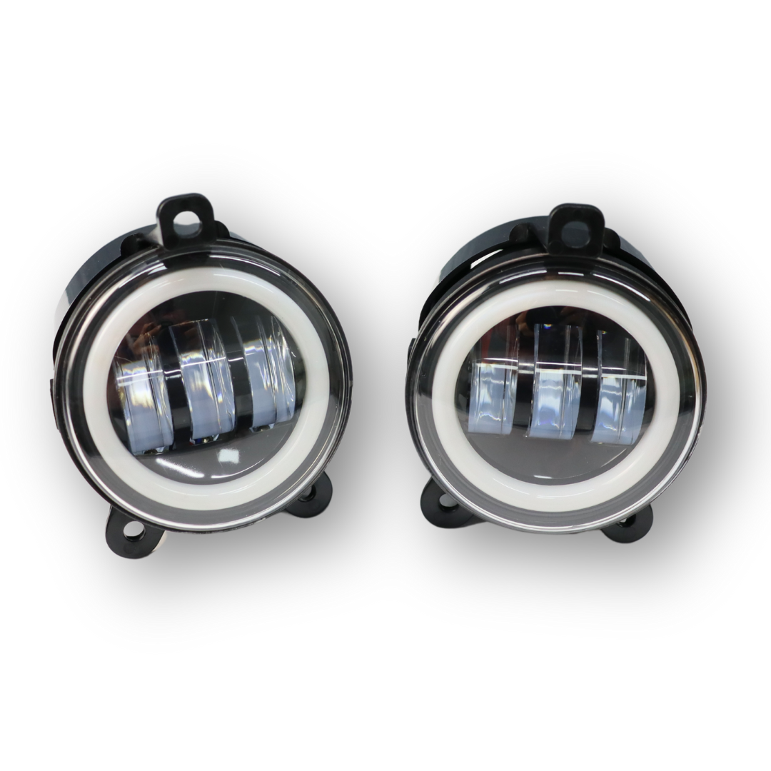 Фара протитуманна ВАЗ 2170 PRIORA, Gazelle LED (3 лінзи жовто-біле світло ДХО) (MRT)