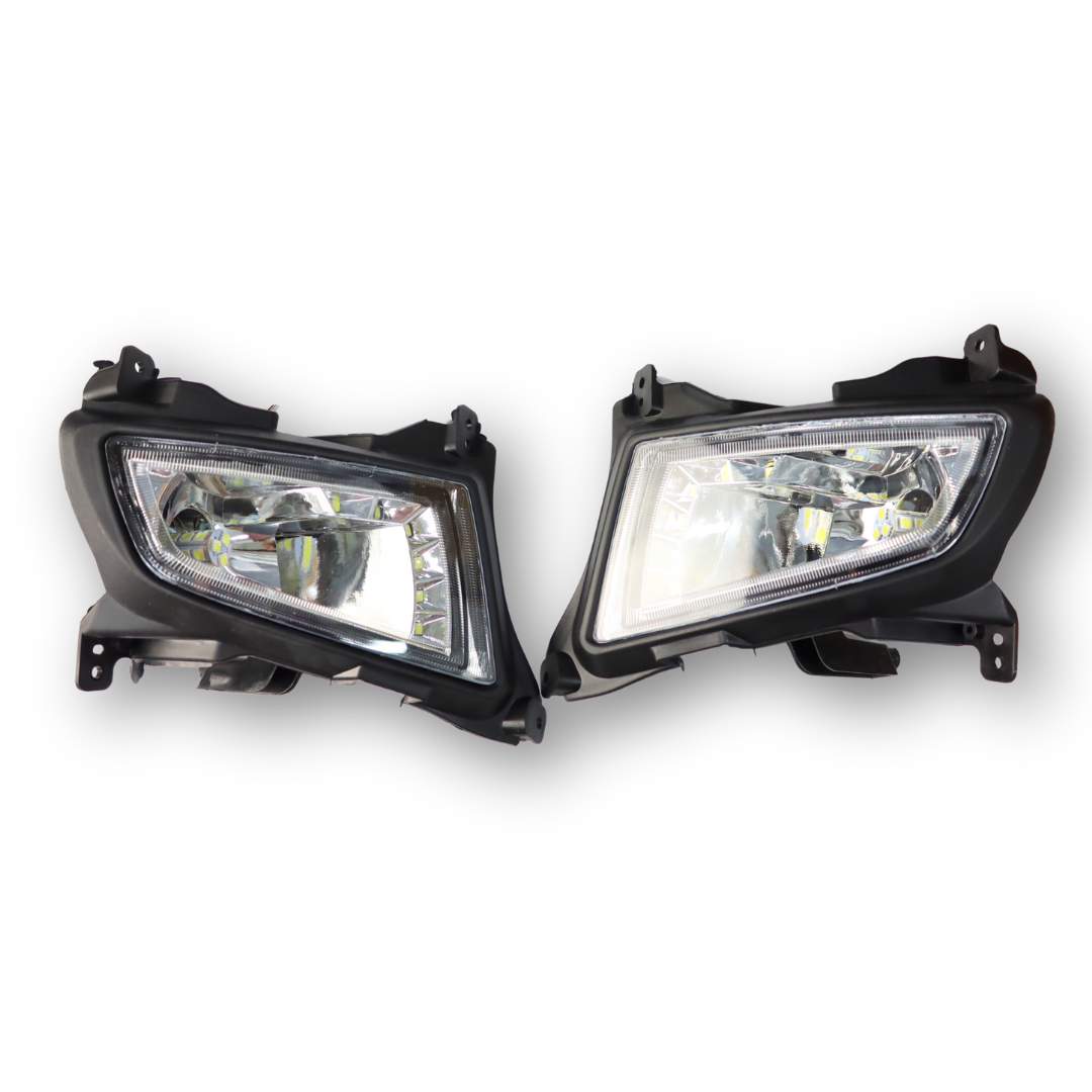 Фара противотуманная ВАЗ 2170 PRIORA LED 12V (3 линзы прямоугольные) (MRT)