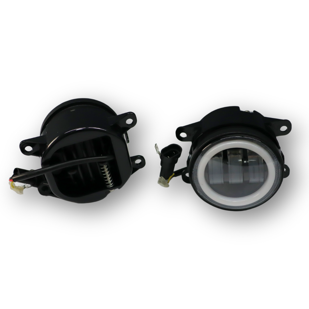 Фара универсальная диодная LED (3 линзы 60Wжелтый-белый свет ДХО диаметр 90мм ) Фара универсальная диодная LED (3 линзы 60Wжелтый-белый свет ДХО диаметр 90мм )