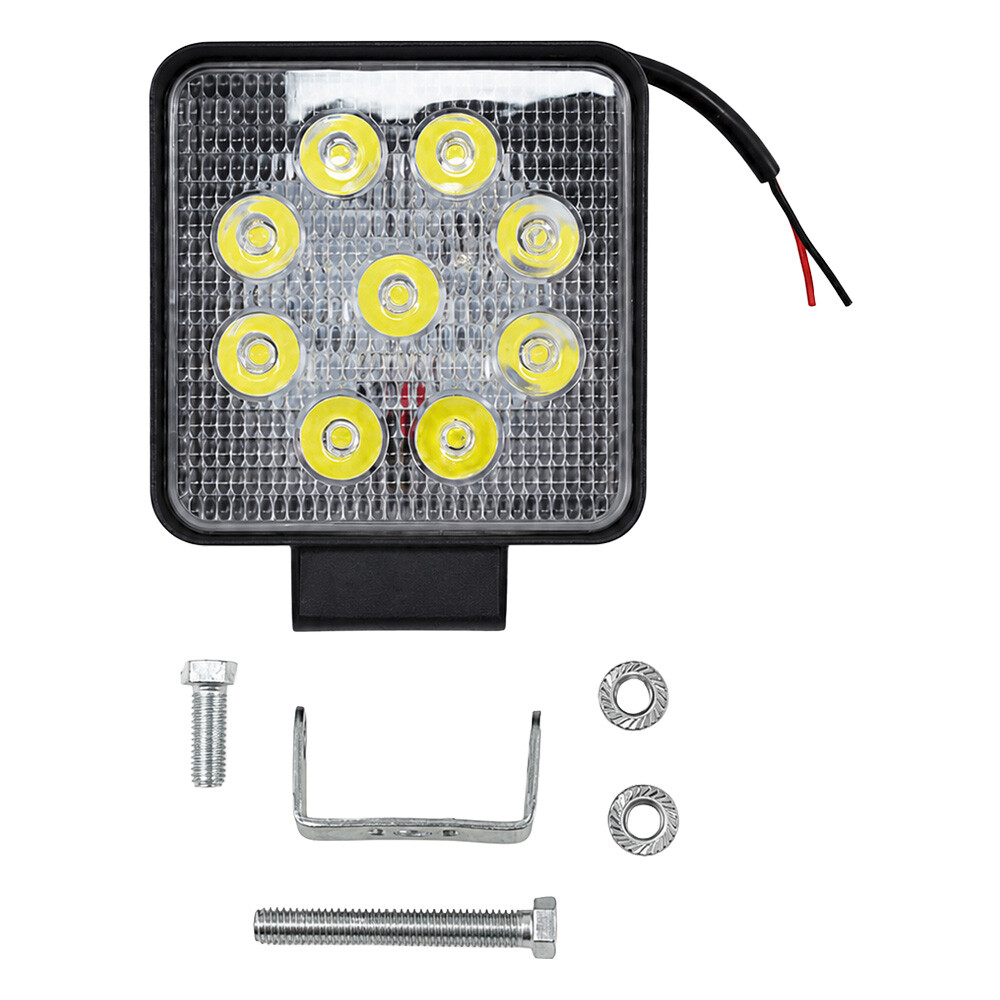 Фара додаткова LED (9 діодів 21W) \квадрат\ Фара додаткова LED (9 діодів 21W) \квадрат\